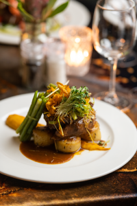 A dish at Kraal Restaurant