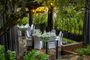 Tswana Patio at Thaba Eco Hotel