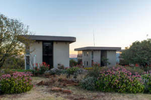 The back view of the King Room Garden View hotel room