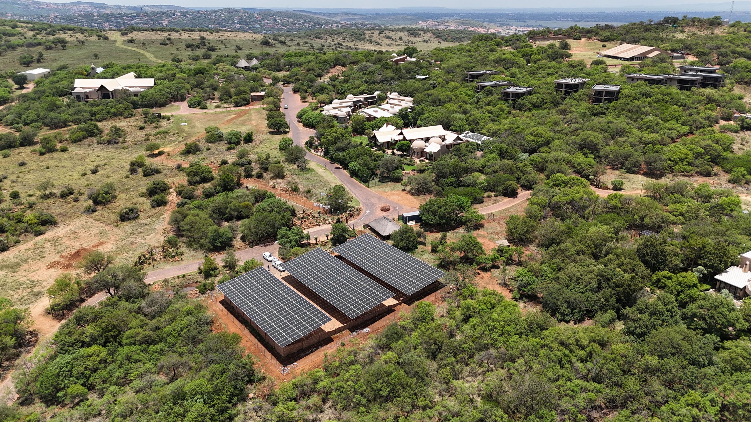 Solar Farm at Thaba Eco Hotel