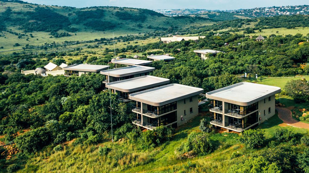 Aerial view of Thaba Eco Hotel